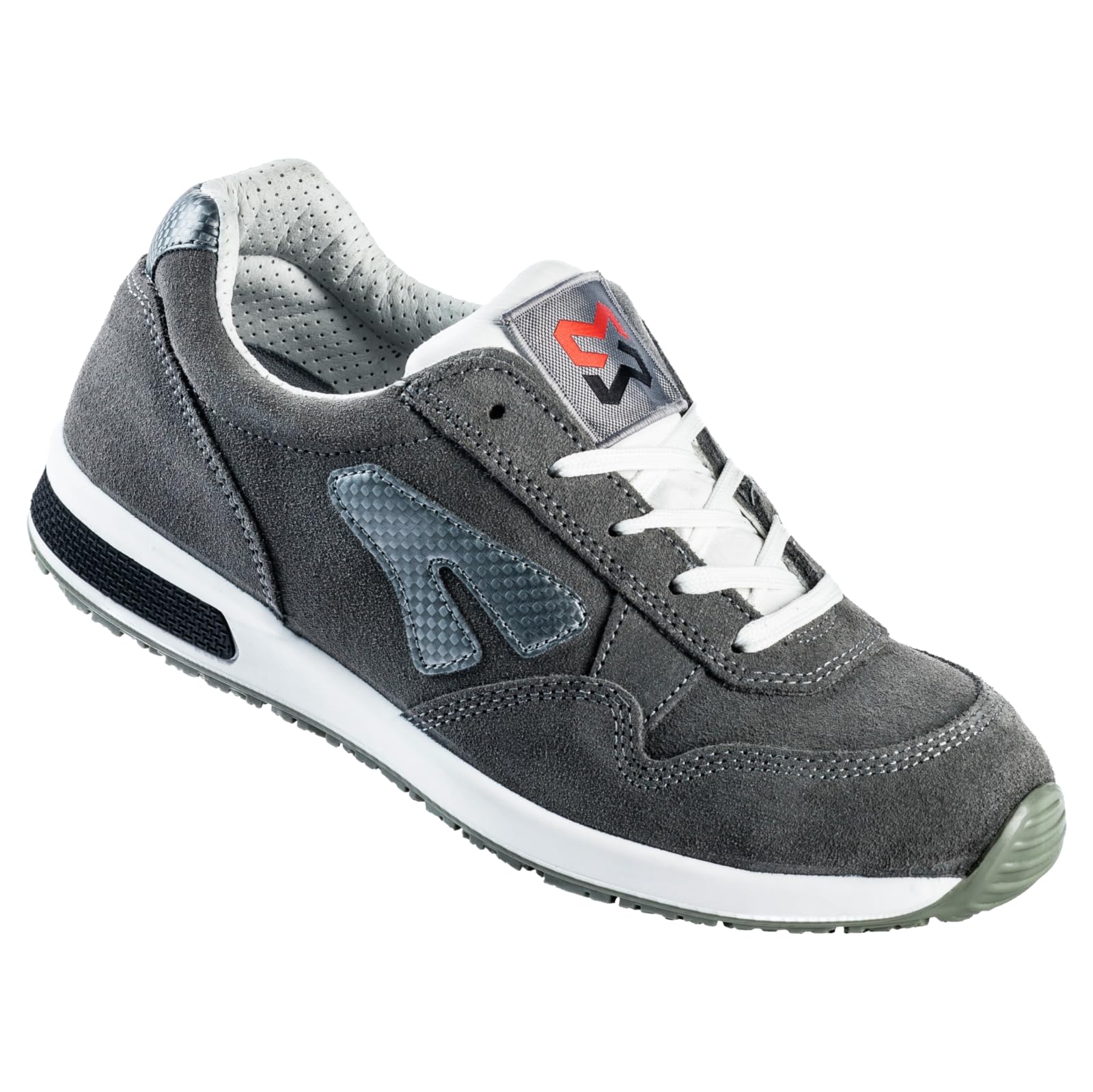 WÜRTH MODYF Sicherheitsschuhe S1P SRC Jogger in grau - Arbeitsschuhe für Herren und Damen - mit Metallelementen & atmungsaktiv - in den Größen 36-47