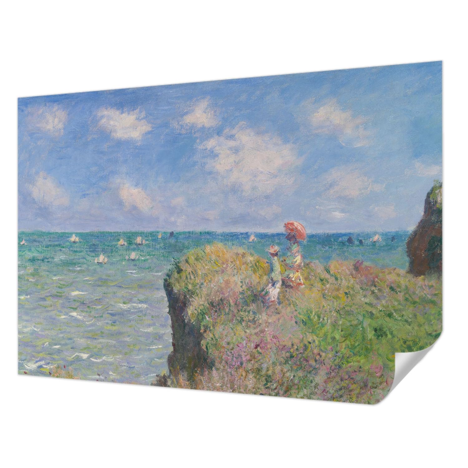 Revêtement mural autocollant 208x146 cm panoramique paysage paisible
