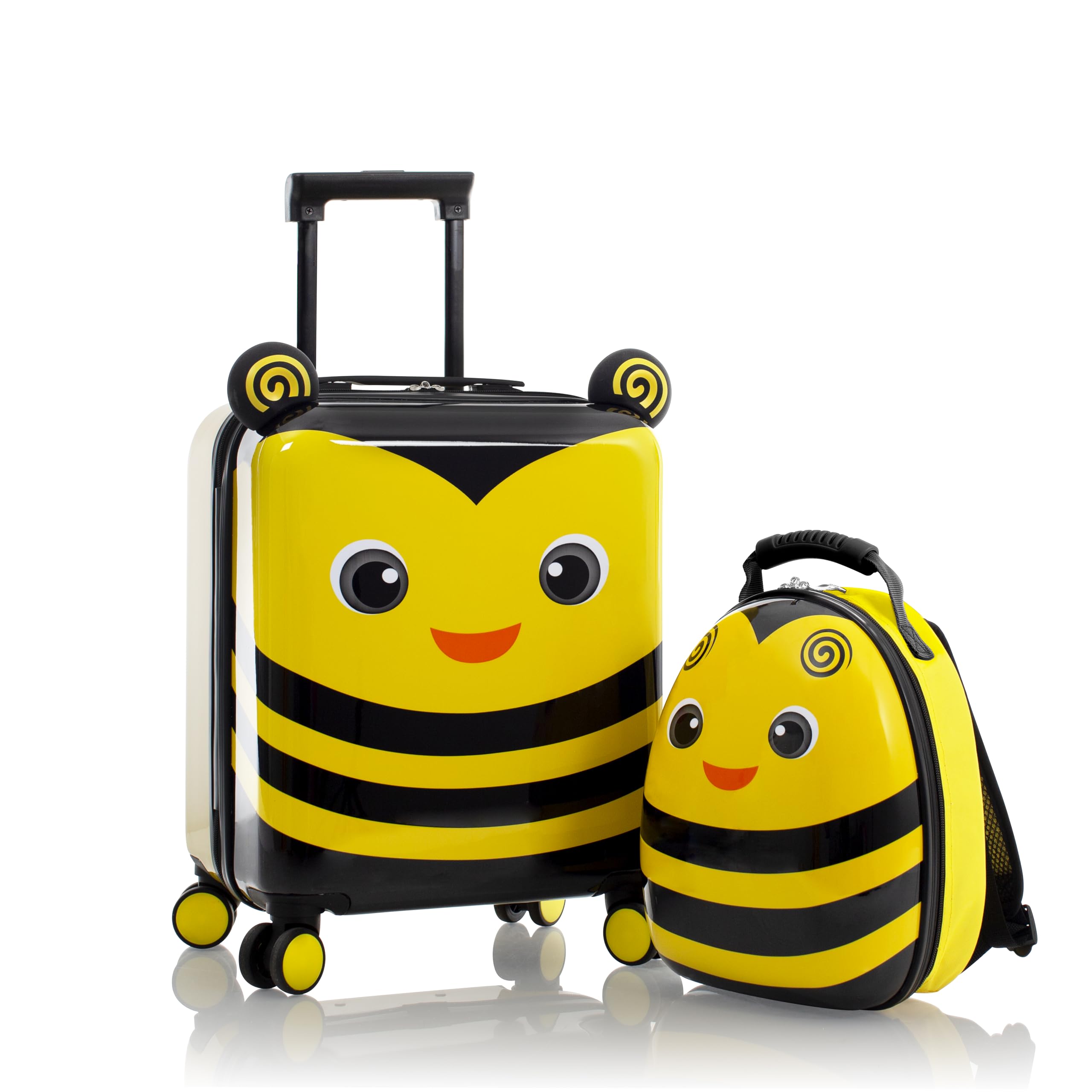 Heys Super Tots Hardside Luggage 2pc Set with Backpack Bumble Bee