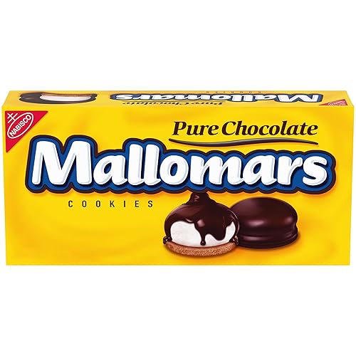 Mallomars - Galletas de chocolate puro 82 onzas paquete de 1