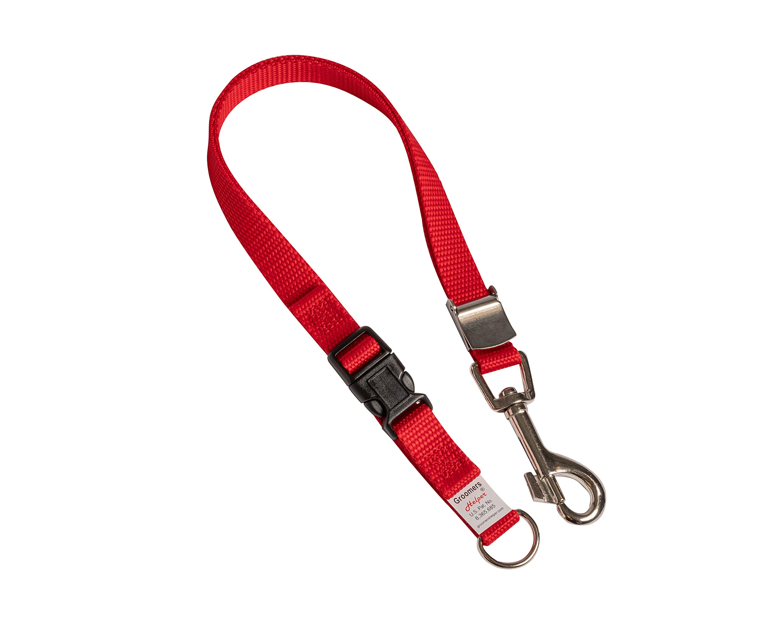 Groomers Helper® 5/8" Professional Safety Loop - Industry's, Pet Grooming Safety Loop (Red)