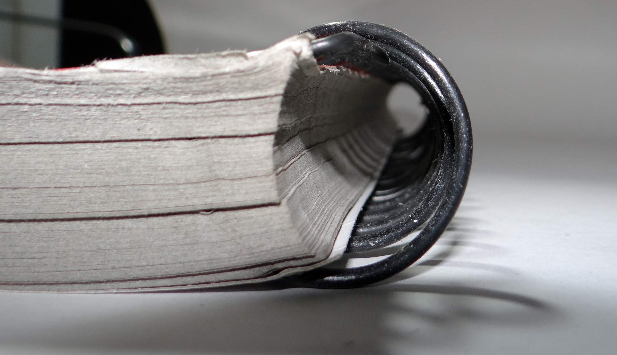 amblitz Szorstki notatnik spiralny, 600 stron, 5 zeszytów, rozmiar A4, w linie, notatnik do ćwiczeń studenckich
