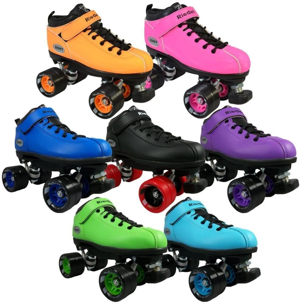 Riedell Dart Quad Roller Derby Speed Skates (size 8