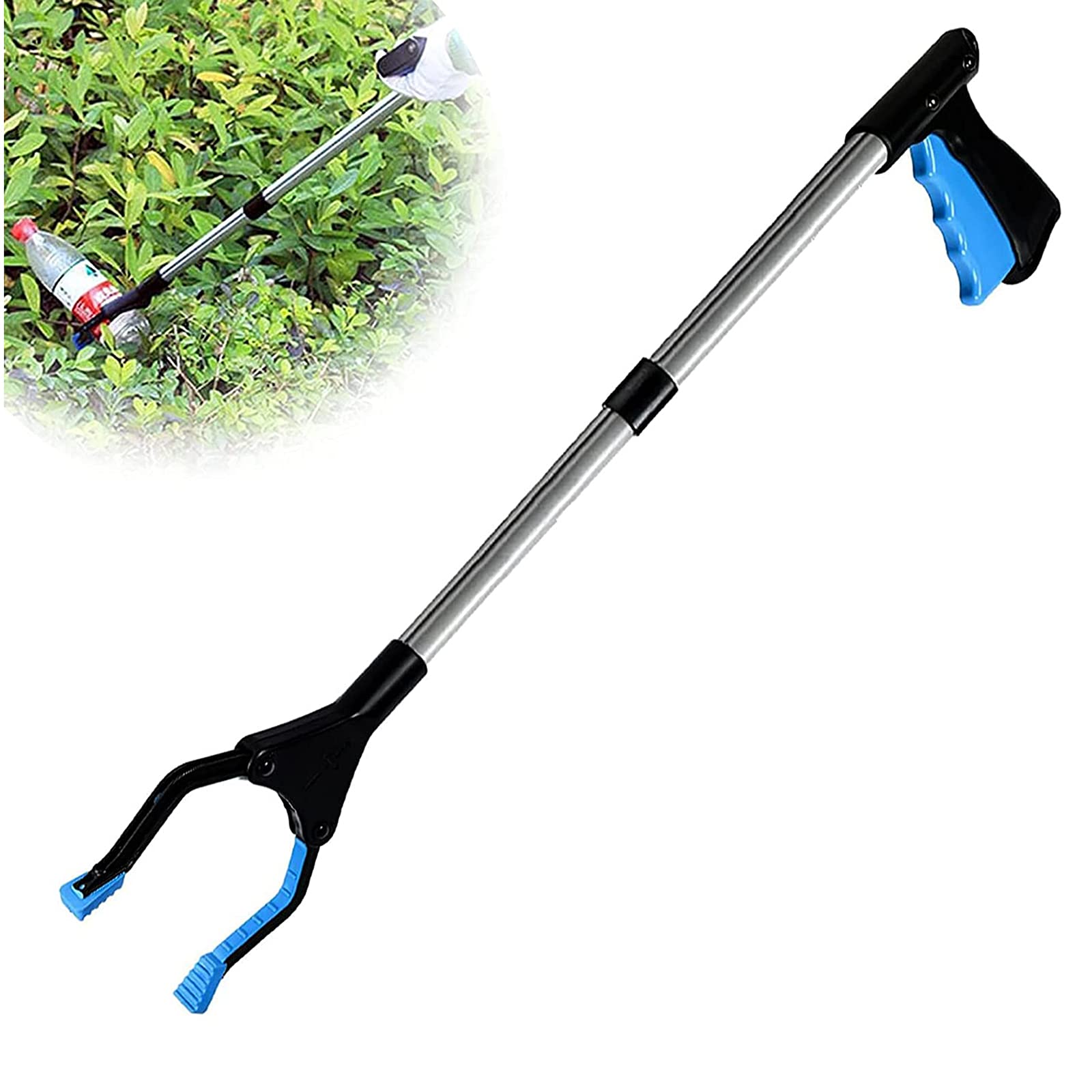 Buy Litter Picker Tool, Foldable Reacher Litter Grabber Pickup Tool ...