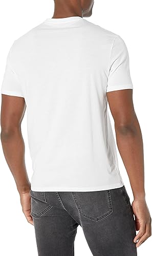 Miniatura 2 de Armani Exchange Mens Short Sleeve V-Neck 3-d Digital Graphic Logo T-Shirt