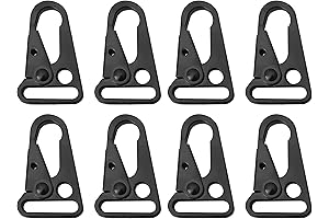 Metal Rifle Sling Clips: Tactical Universal HK Clips for Paracord