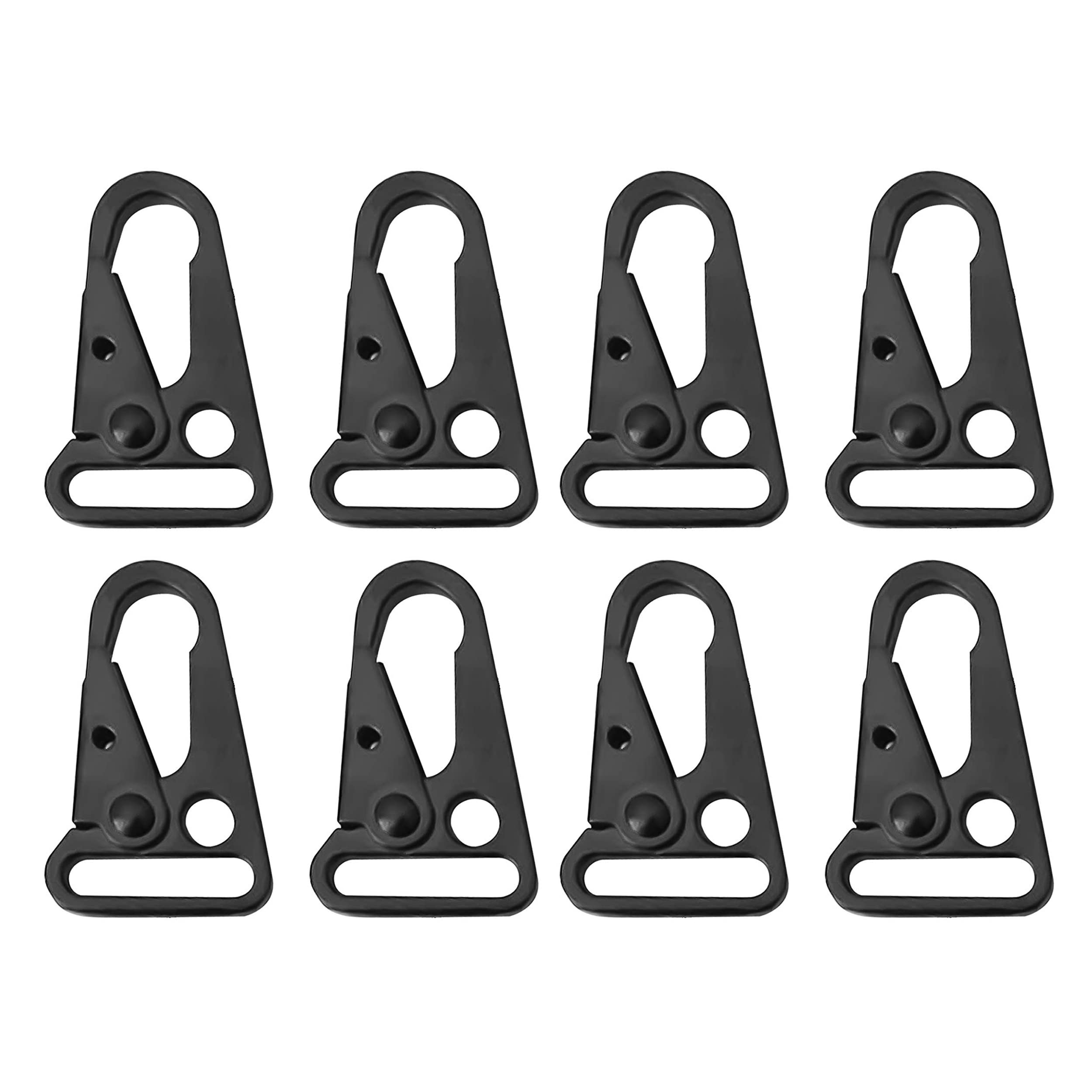 Metal Rifle Sling Clips, Snap Hooks Heavy Duty HK Clips Tactical Universal Clip for Rifle Paracord Clips