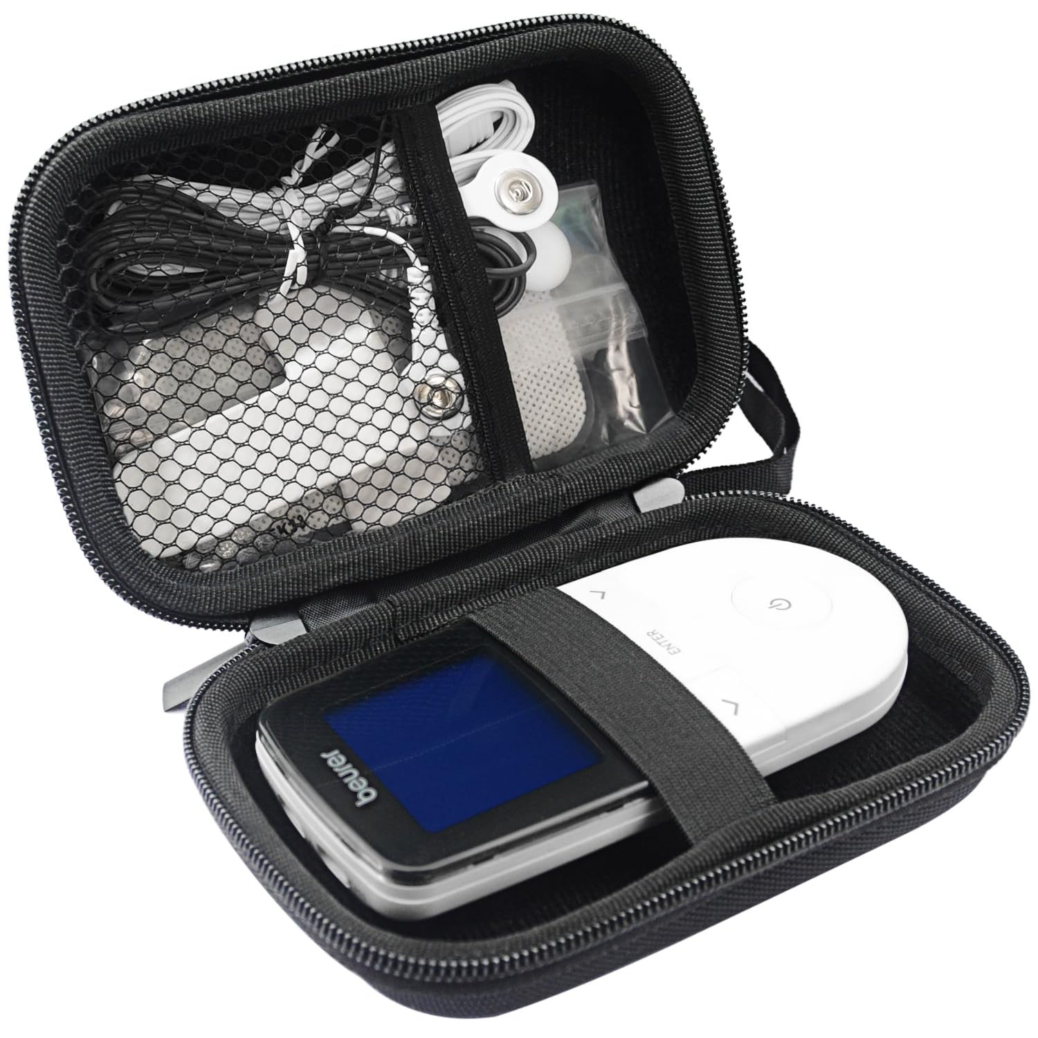 Funda rígida de Viaje para Beurer EM 59 / EM 49 Electroestimulador digitald (Sólo Funda)