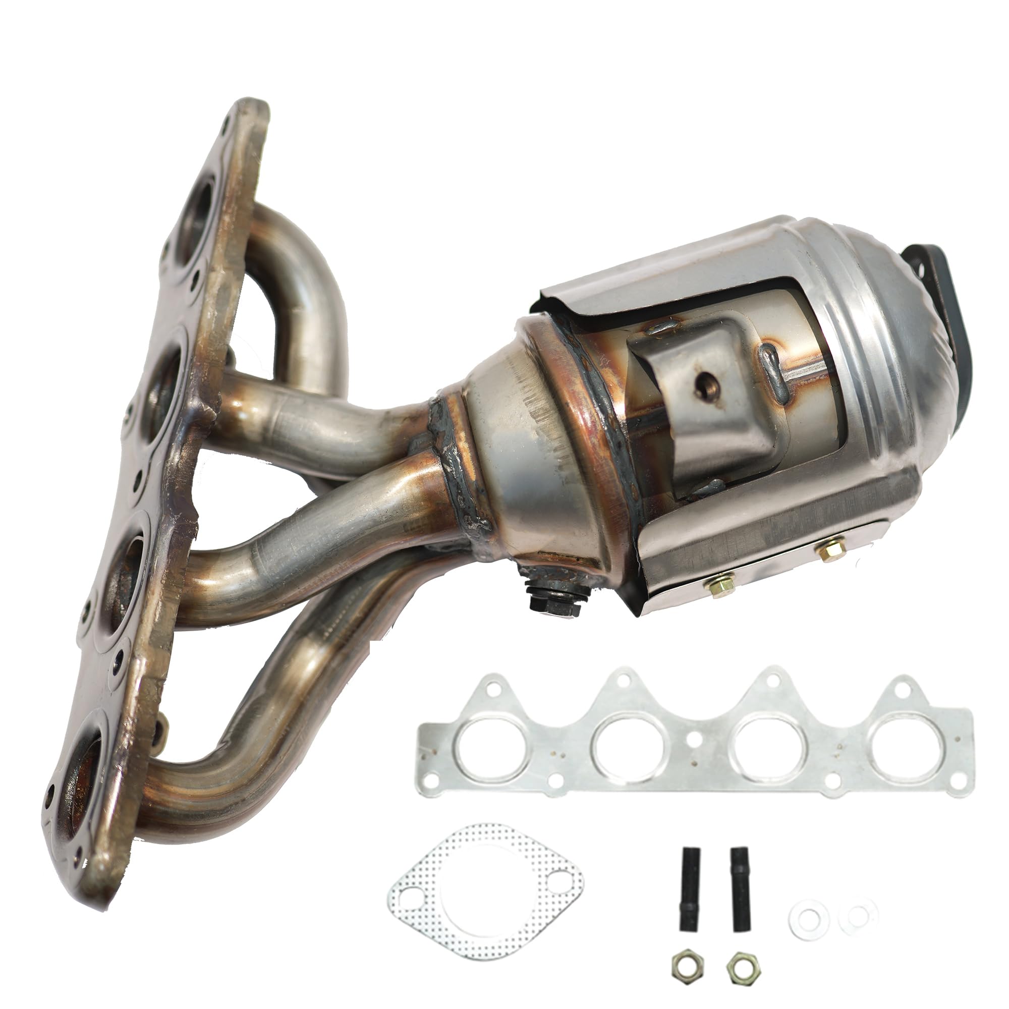 Amazon.com: LERMIK Catalytic Converter for Hyundai Accent Veloster Kia ...