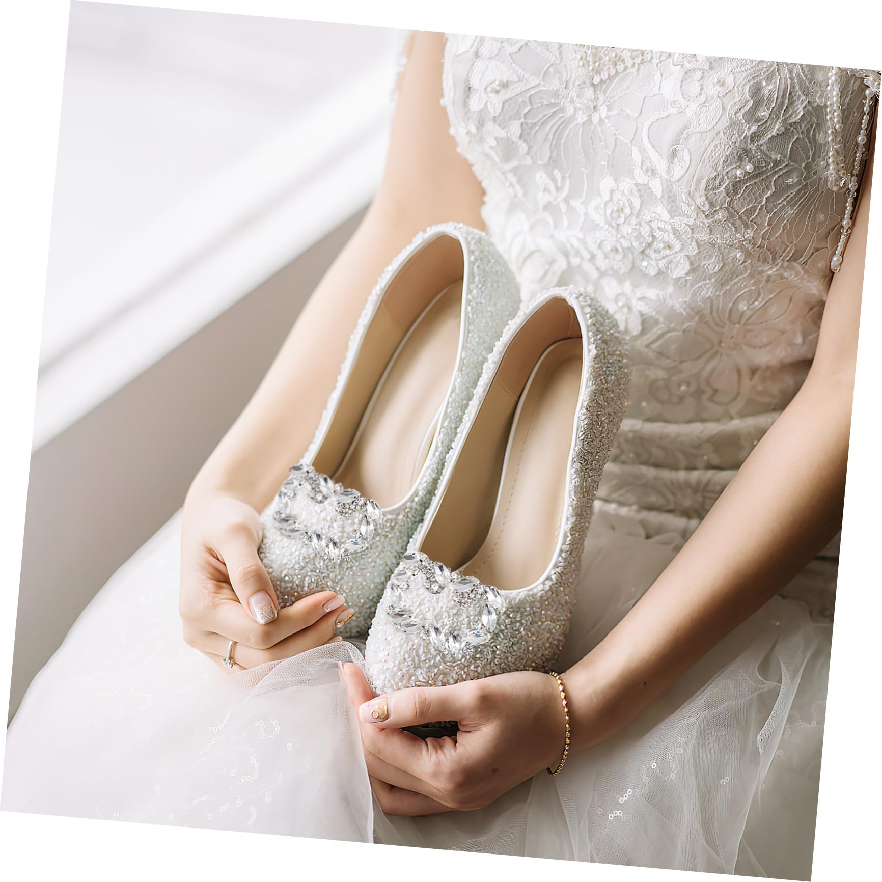 BESPORTBLE Fermaglio per Scarpe da Donna Fibbia in Metallo e a Fiore Accessorio Decorativo per Sandali Stivali e Décolleté per Uso Quotidiano e Cerimonie 2 Pezzi 236X157X039