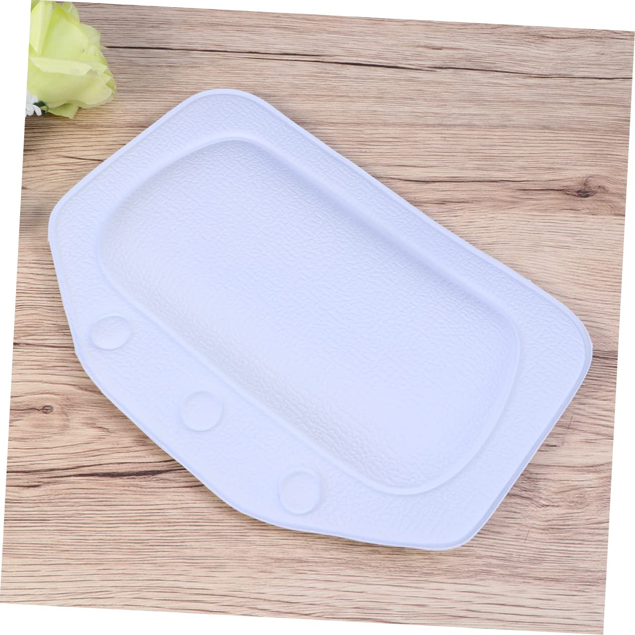 Mikinona 3 Piezas reposacabezas de SPA Almohada de Cabeza de baño Almohada para bañera Almohada Inflable Almohada de SPA Almohada bañera cojín de baño Almohada de baño con ventosas