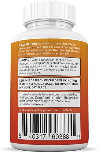 Miniatura 5 de Keto GT Keto Pills 1275MG New & Improved Formula Contains Apple Cider Vinegar Extra Virgin Olive Oil Powder Green Tea Leaf 60 Capsules