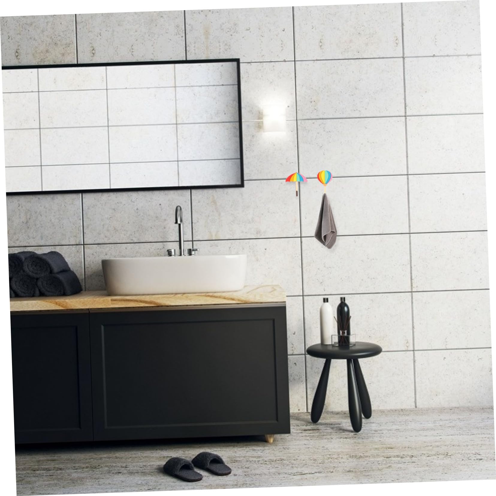 IMIKEYA 8piezas Ganchos Magnéticos De Dibujos Animados Ganchos Traceless Para Refrigerador Diseño y Para Organización