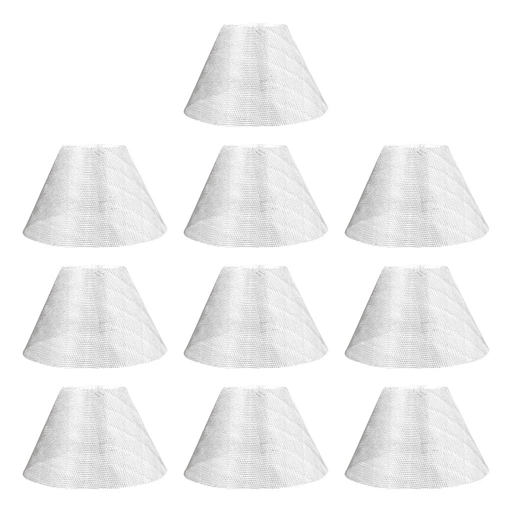 Buxuaaaa 10 Pieces Range Hood Filter Net Kitchen Cooker Tools Replacement No Harm and Safe Convenience Easy Install Range Hood Mesh Filter