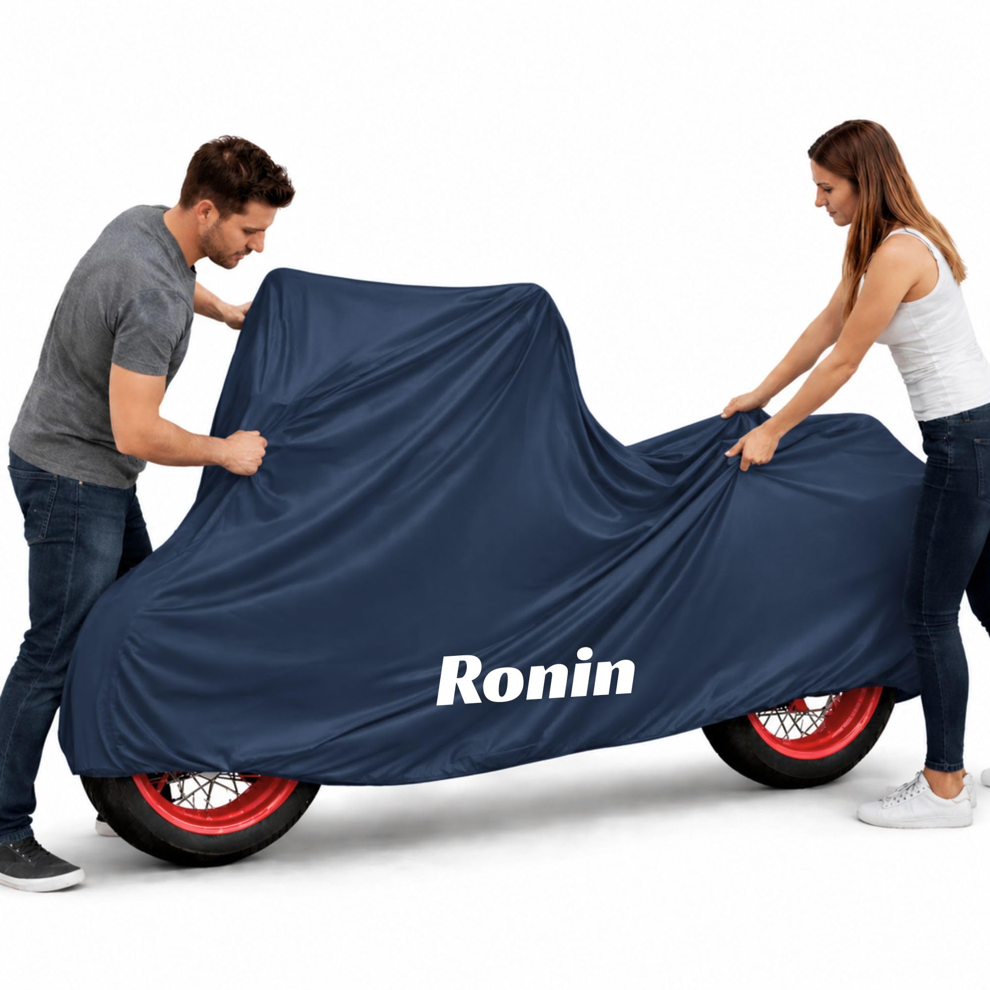 Boom Bike Body Cover for Ronin Cover | 100% Waterproof, Dustproof & Scratch Resistant | Heavy Duty Two Wheeler Covers with UV Protection, Heat Resistant | All Weather Outdoor Bike Cover-image-17