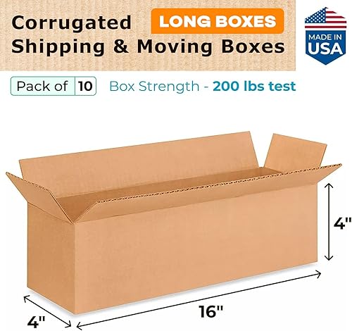 Miniatura 214 de Cajas para envío IDL Packaging - B-1266-5 de cartón corrugado, tamaño pequeño, de 12 pulgadas de largo x 6 pulgadas de ancho x 6 pulgadas de alto