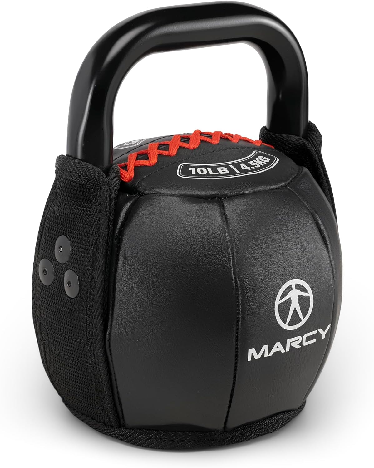 Marcy Soft Kettlebell with Wide Grip Handle - 10-40 lbs for Strength Training, HIIT, Core Workouts & Home Gym