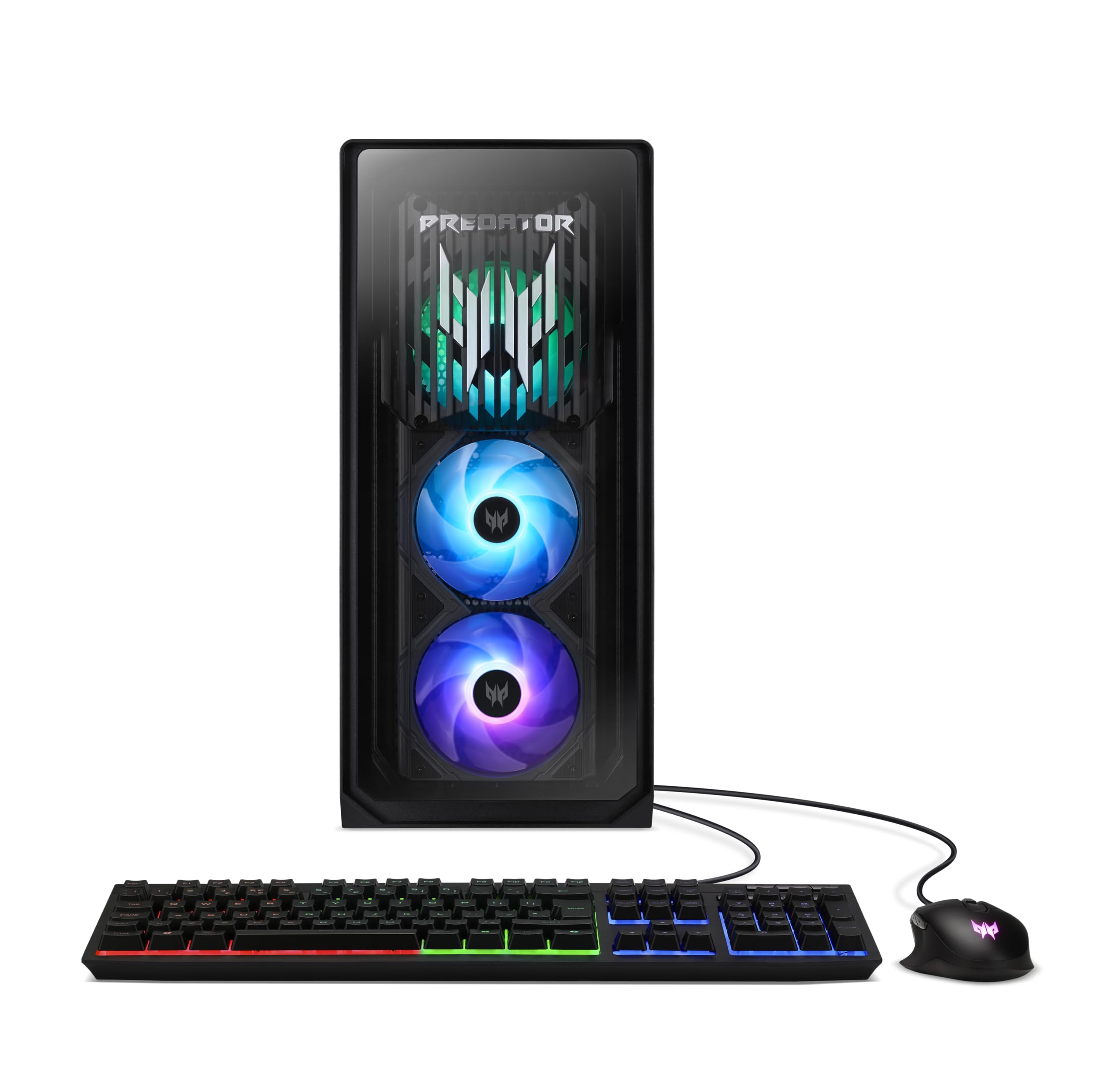 Acer Predator Orion 5000 I PC de Bureau Gaming I NVIDIA GeForce RTX 5080 I Intel Core Ultra 7 265F I 32Go RAM I 1To SSD I Windows 11 Home I Noir I PO5-660