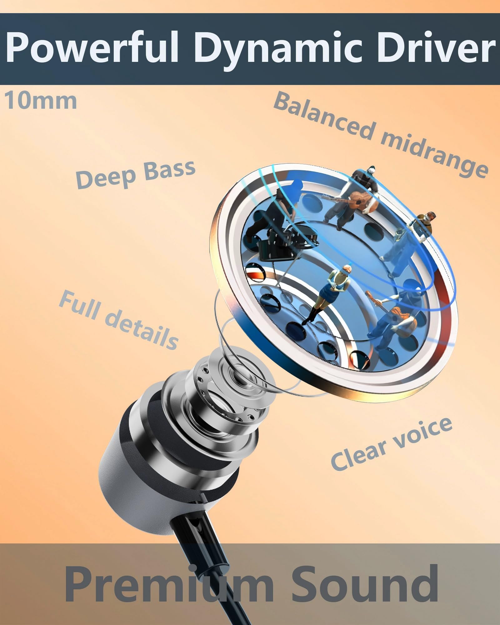 Amazon.com: ZXQ Lapel-Clip Neckband Bluetooth Earbuds with