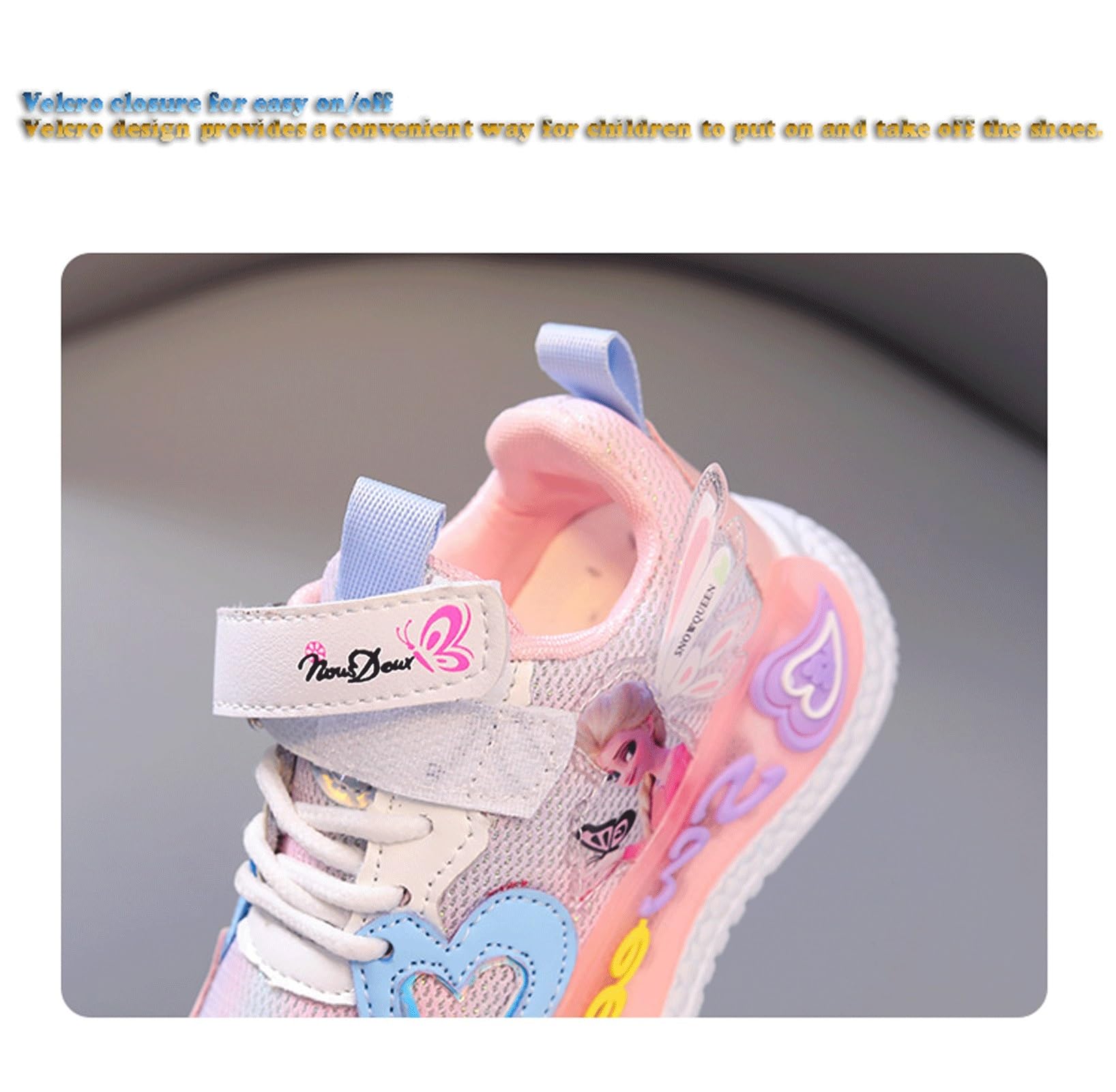 Skechers sneakers met glitters lichtroze | wehkamp