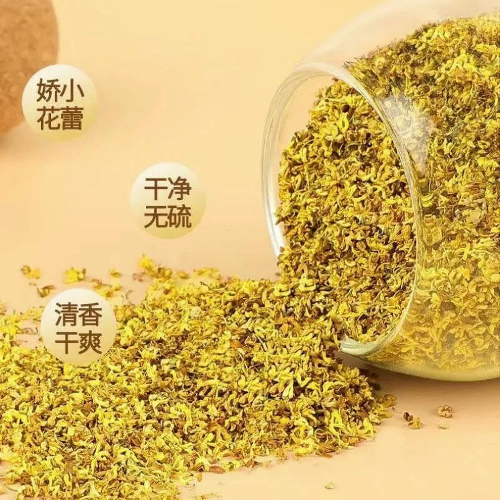 Osmanto essiccato Naturale profumato, Sapone Fragrans, Candele, Pot-pourri, Profumo, Imbottitura per Cuscini con Sacchetto aromatico