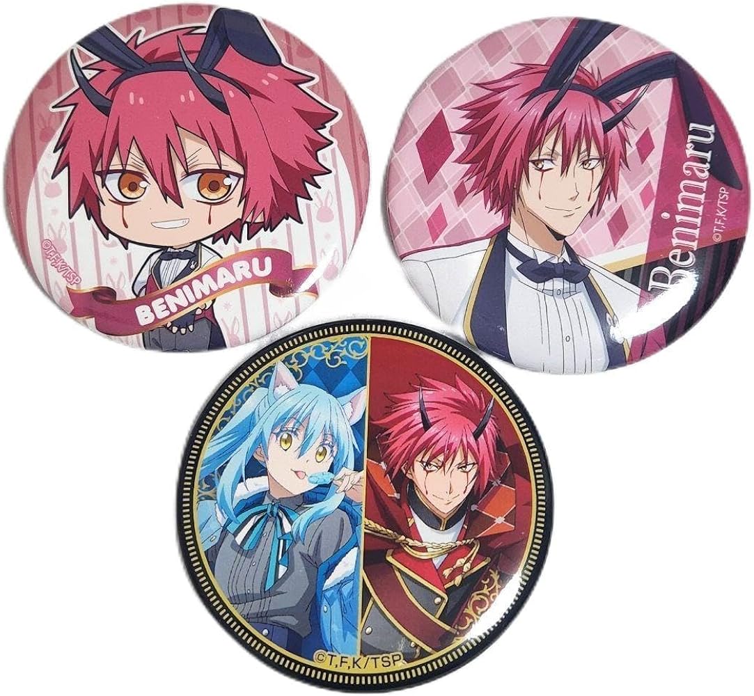 転スラ ベニマル 缶バッジ まとめ売り 転生したらスライムだった件 30点 Amazon.co.jp: リムル ベニマル 缶バッジ 不思議の国 転生したら