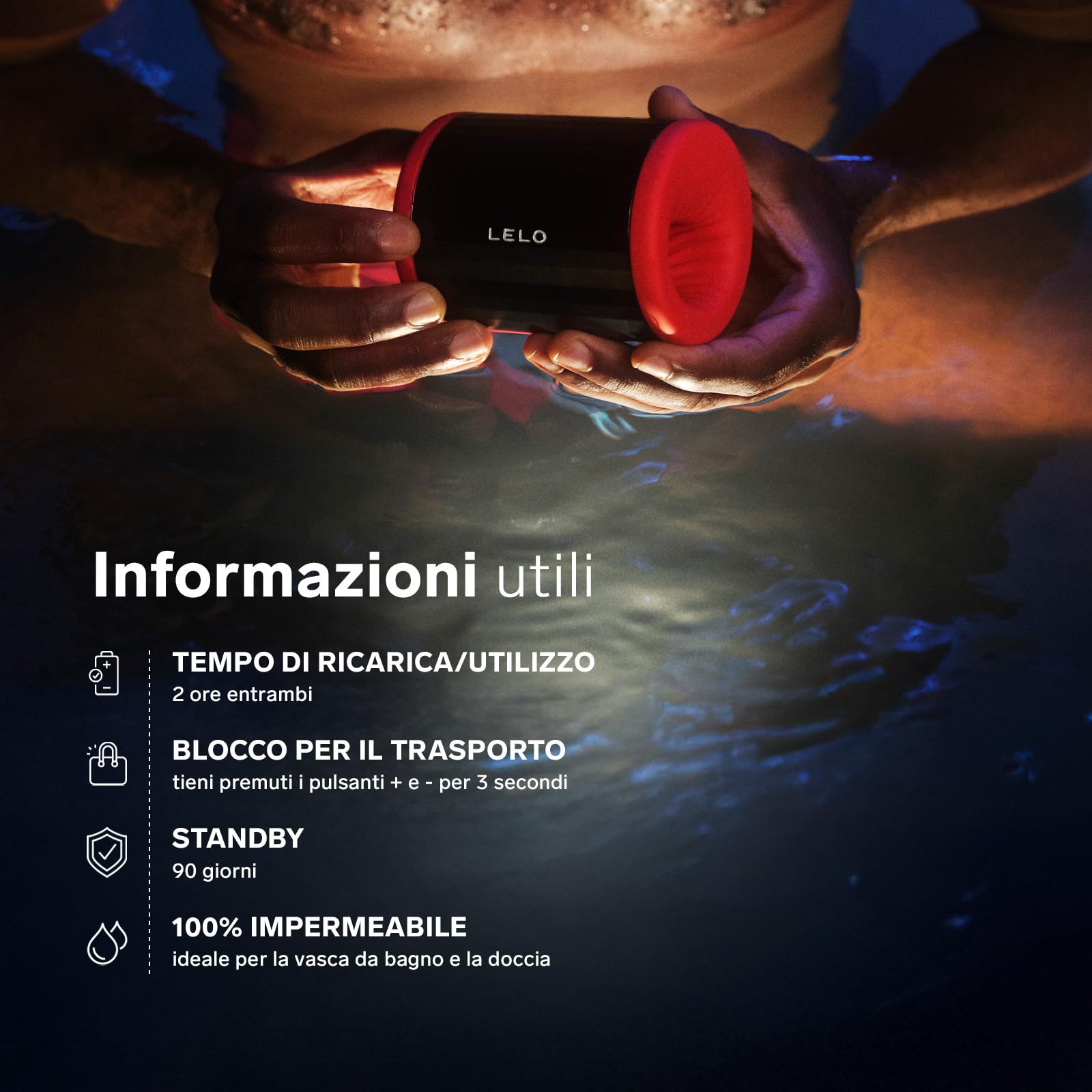 LELO F2S Trainer e Stimolatore di Durata Maschile, Masturbatore per Uomo con App Bluetooth, 14 Modalità di Piacere e Modalità Interattiva IA, Toys Sessuali per Uomini (Red)