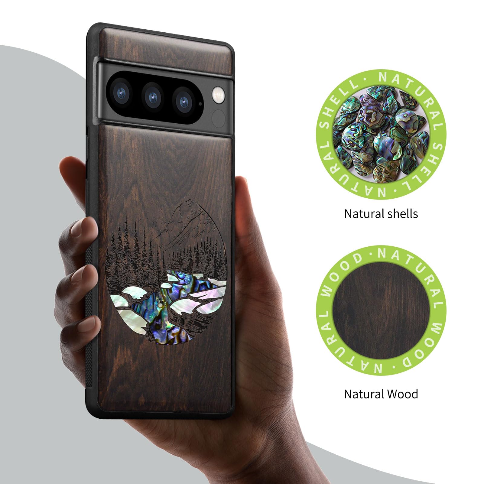 Carveit Designer Wooden Case For Google Pixel 9 Pro Case