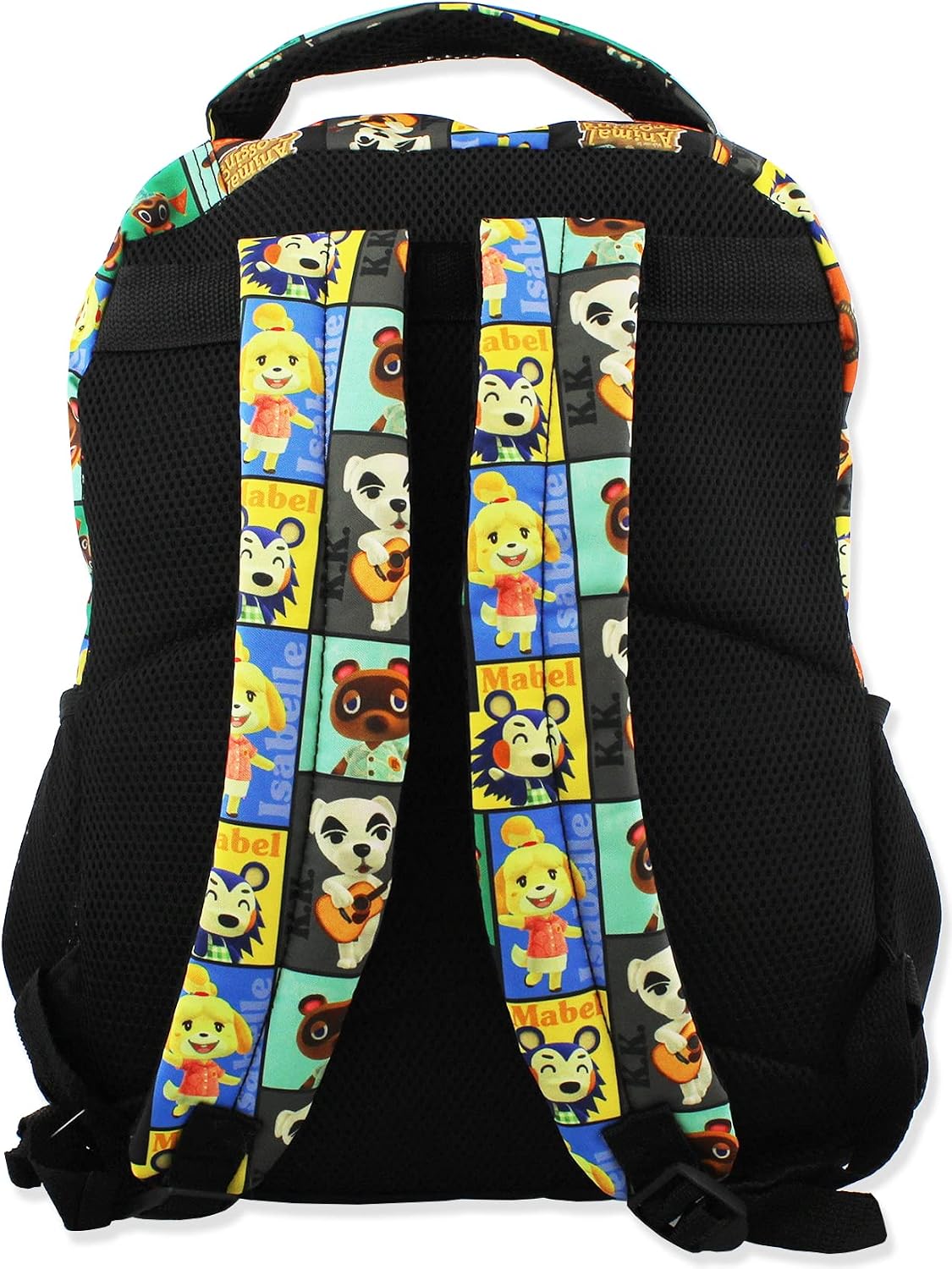 Nintendo Animal Crossing Kids 16 Inch School Backpack (One Size, Black)