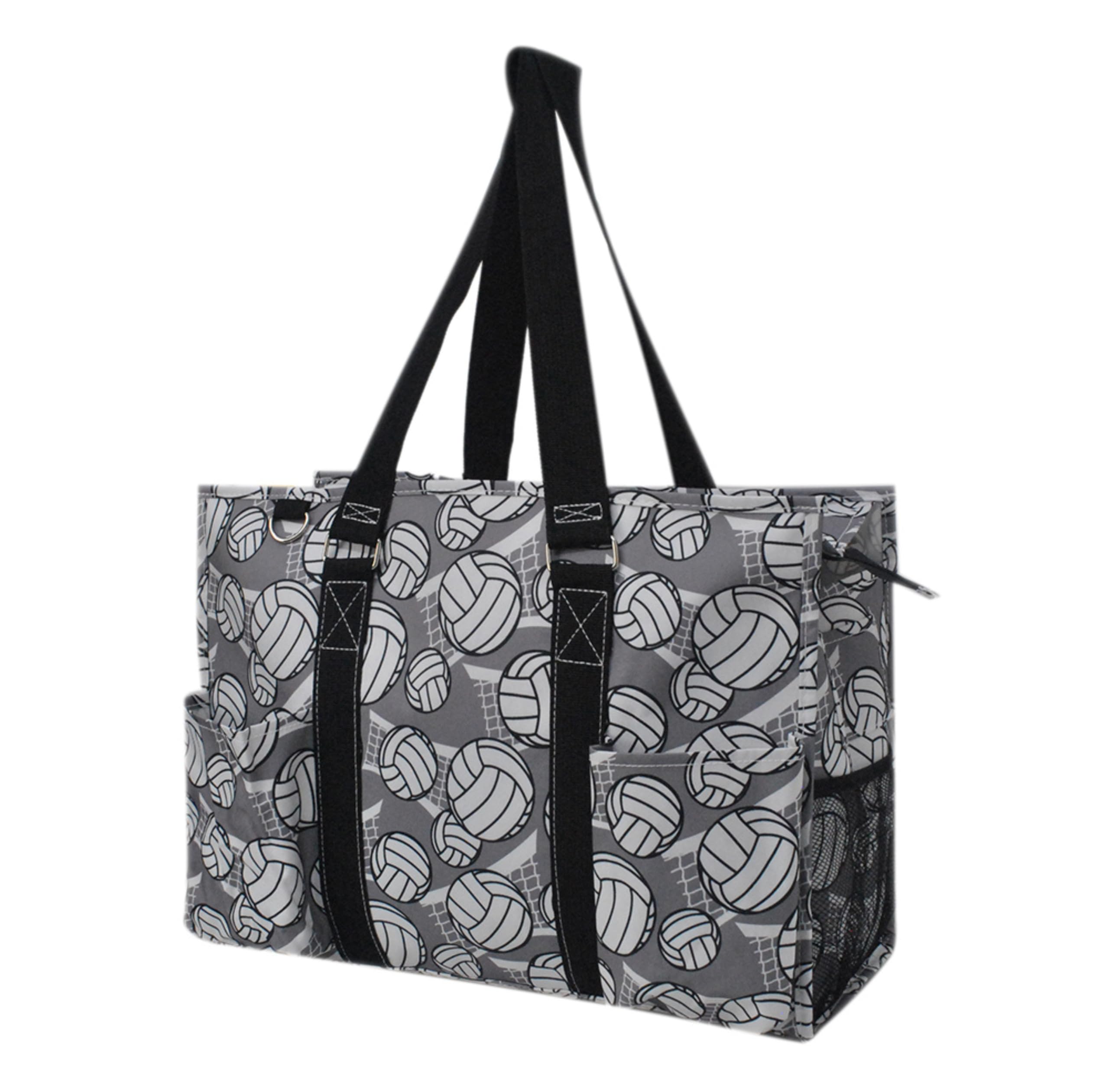 NGIL Zip-Top Tote Bag with Exterior Pockets for Working Women, Teachers, Nurses, and Moms, Design in USA
