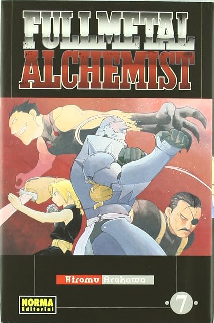 Portada de Fullmetal Alchemist Nº 7