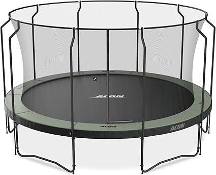 Acon Air 4.6 Trampolín de 15 pies con recinto premium