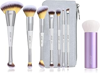 Jessup Juego de brochas de maquillaje, 7 piez...