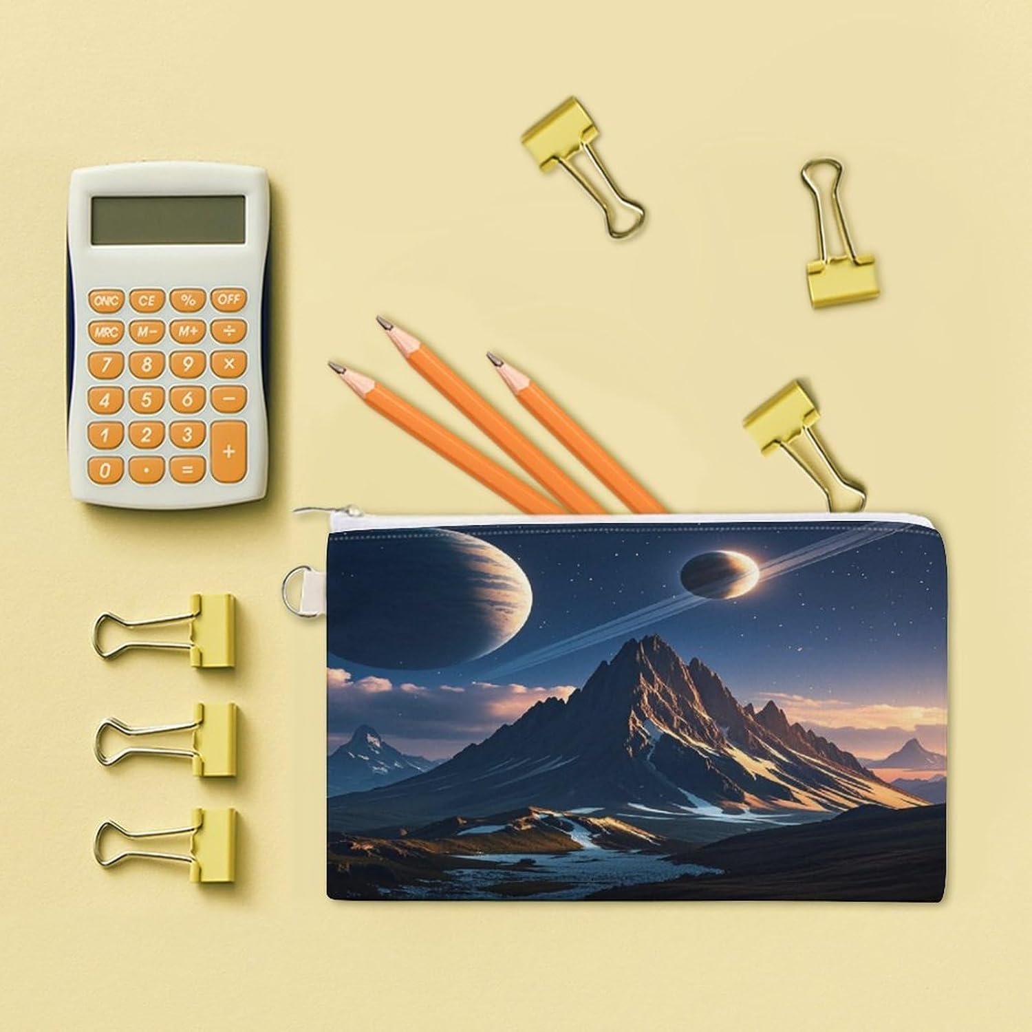 Very High Mountain Coin Purse Portable Canvas Coin Pouch with Zipper Mini Coin Pocket Pouch Change Holder Slim Cash Change Wallet Lightweight Cute Coin Bag for Men Women