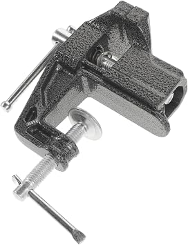 Bench Vise 360 Degree Rotating Steel Table Clamp for Woodworking