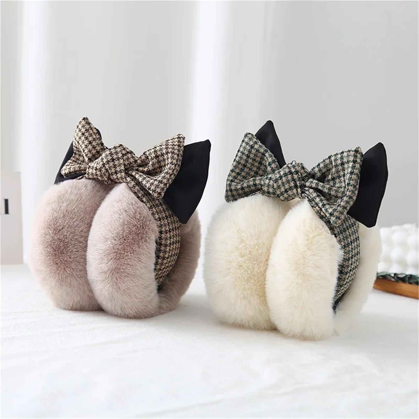Cache-oreilles for femmes cache-oreilles chaud hiver chapeaux adulte pli pour Chaleur