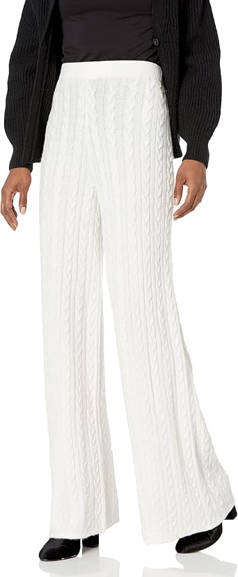 Amazon.com: GUESS Pantalón de punto Tamara Essential de pierna ancha para  mujer : Ropa, Zapatos y Joyería