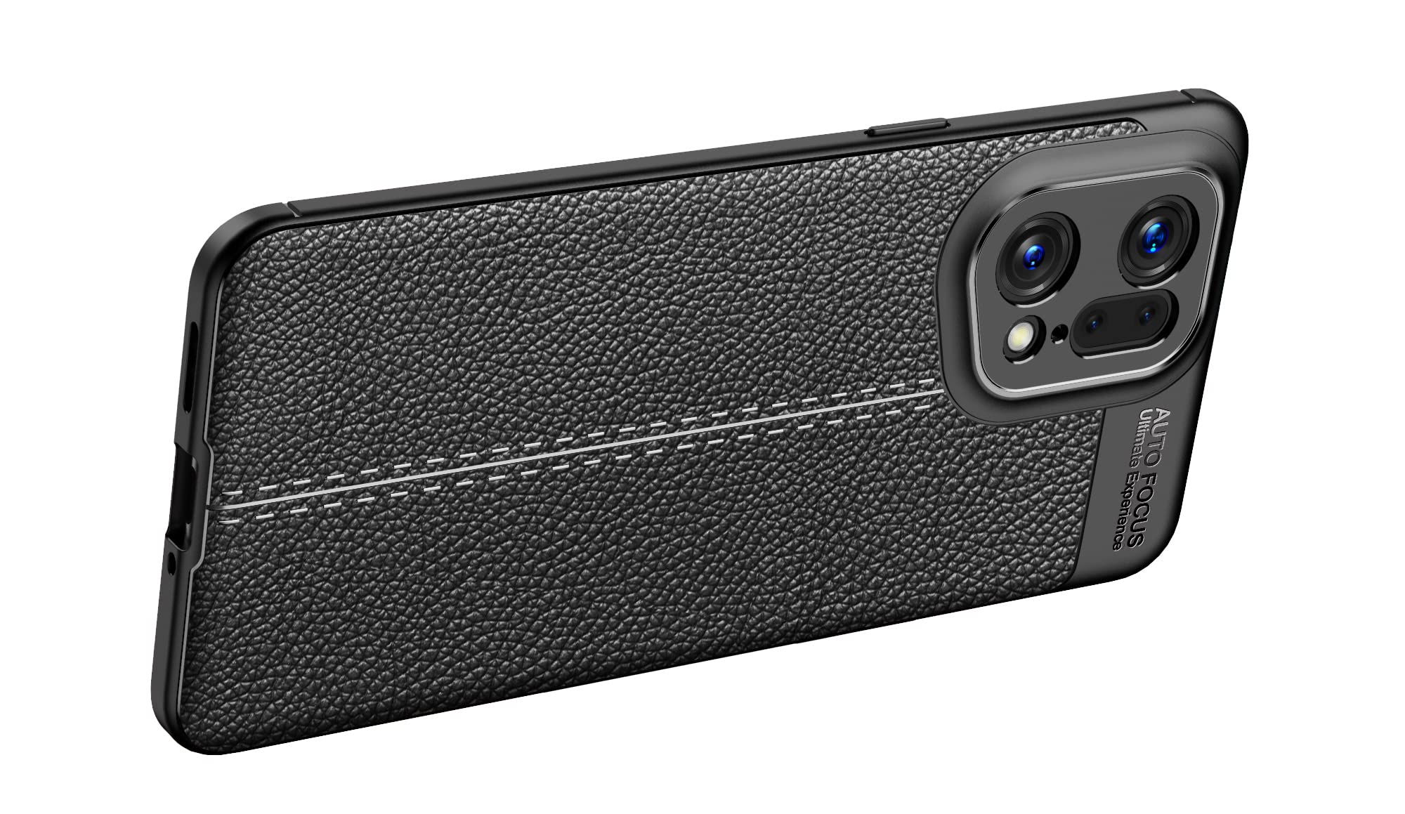 Cover Per Oppo Find X5 Pro – Sottile Paraurti TPU Antiurto, Antigraffio, Flessibile, Rossa