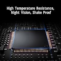 Vista 3 de Vikye Cámara de acción 1080p doble Dash Cam, cámara deportiva delantera y trasera, mini cámara de acción con gran angular de 120, resistencia de 12