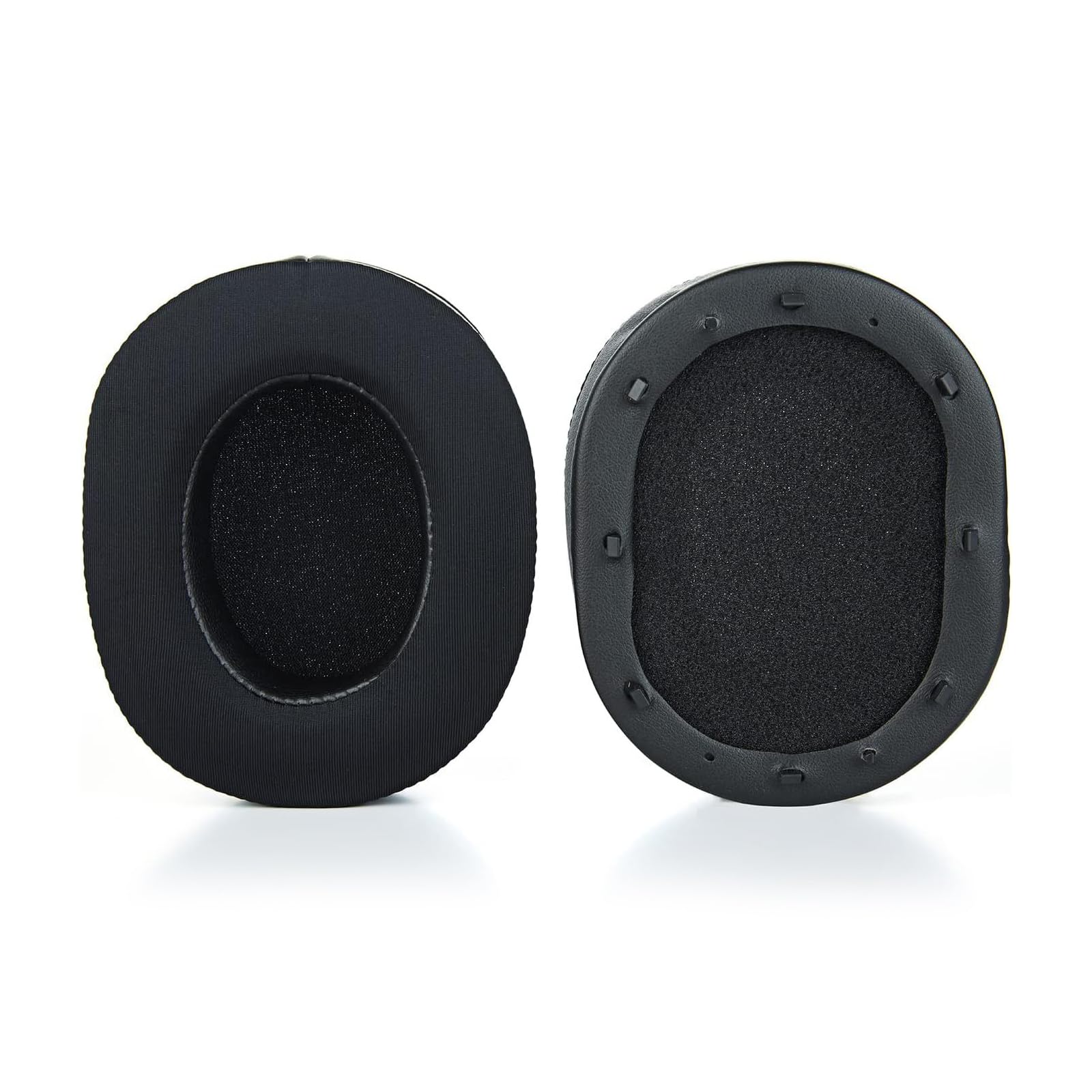 Cuscinetti Auricolari In Schiuma 45 Mm, 2 Paia, Ricambio Universale Per Cuffie, Neri