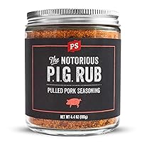 Vista 13 de PS Seasoning Blue Ribbon Rib Rub - Condimento seco dulce y ahumado para barbacoa estilo competencia para ahumar y asar a la parrilla - Mezcla