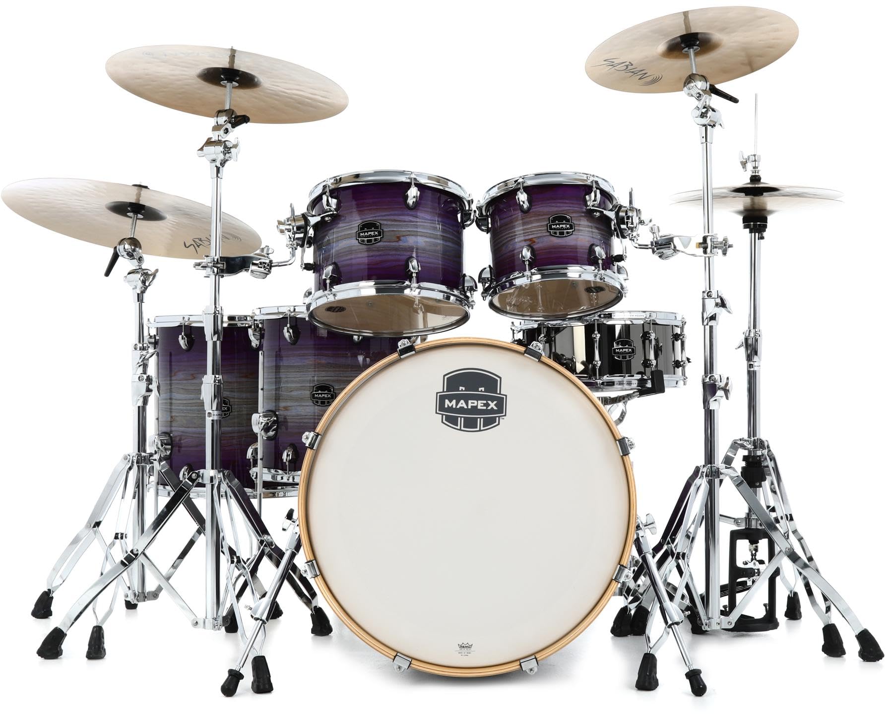 Amazon.com: Mapex Armory AR628S 6-piece Studioease Shell Pack
