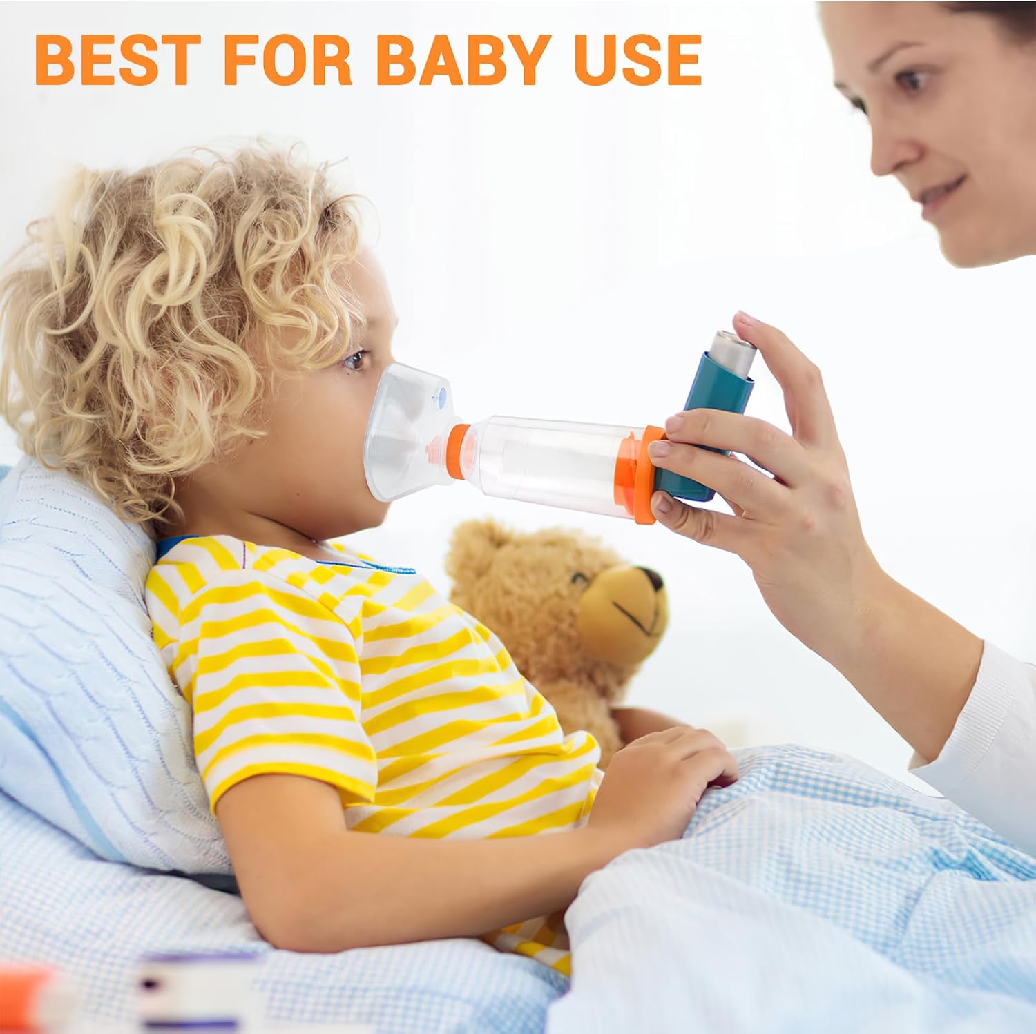 Inhaler Spacer for Adult and Kids Nessi Spacer OTC