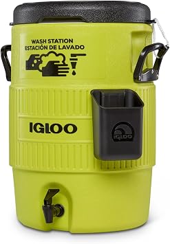 Igloo Sports Cooler | Insulated Beverage Dispenser with Spout |Portable Handwashing Station