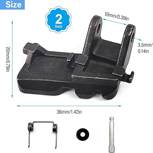 Miniatura 2 de 2 piezas de clavador 883-901 alimentador y 877-761 resortes, NV45AB2 piezas de bobina, repuesto de pistola de techo compatible con NV45AB NV45AB2