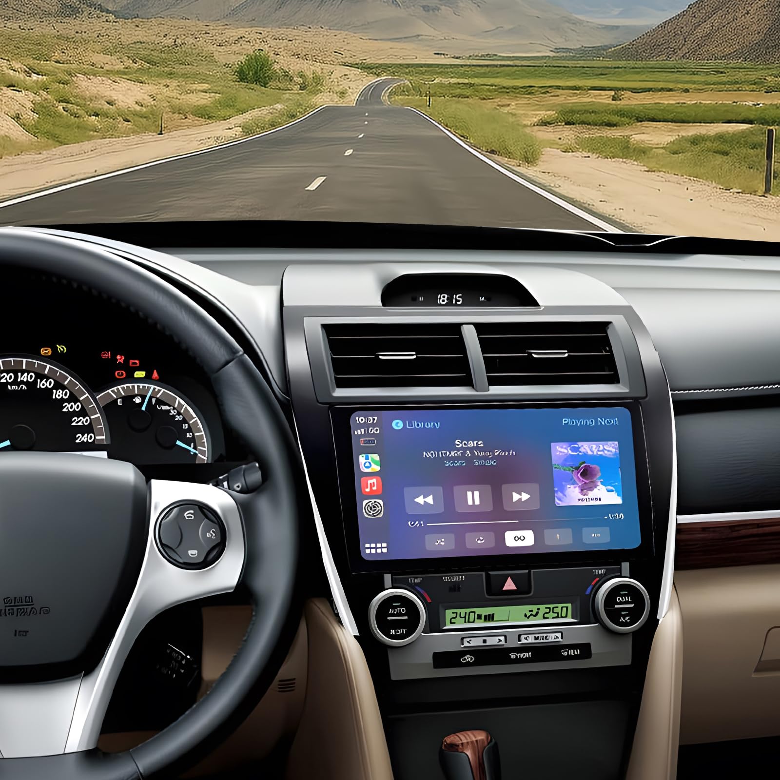 Toyota Camry 2012-2014 | 10.1" Wireless CarPlay Head Unit - Car Tech Studio