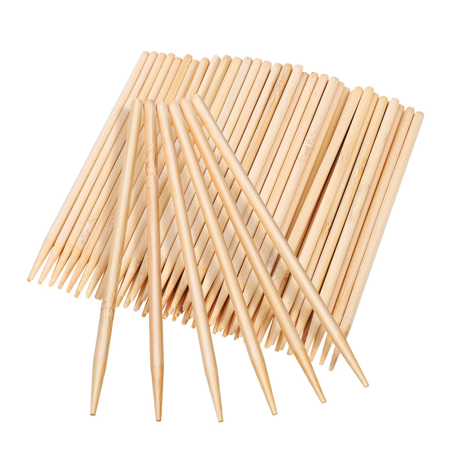 150 Palitos de Bambú para Manualidades, Ligeros y Resistentes, Ideales para Técnicas de Rascar y Decoración en Papel de Rascar