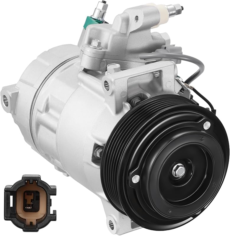 Compressor do ar-condicionado BDFHYK com embreagem para Infiniti e Nissan 370Z – 1 unidade