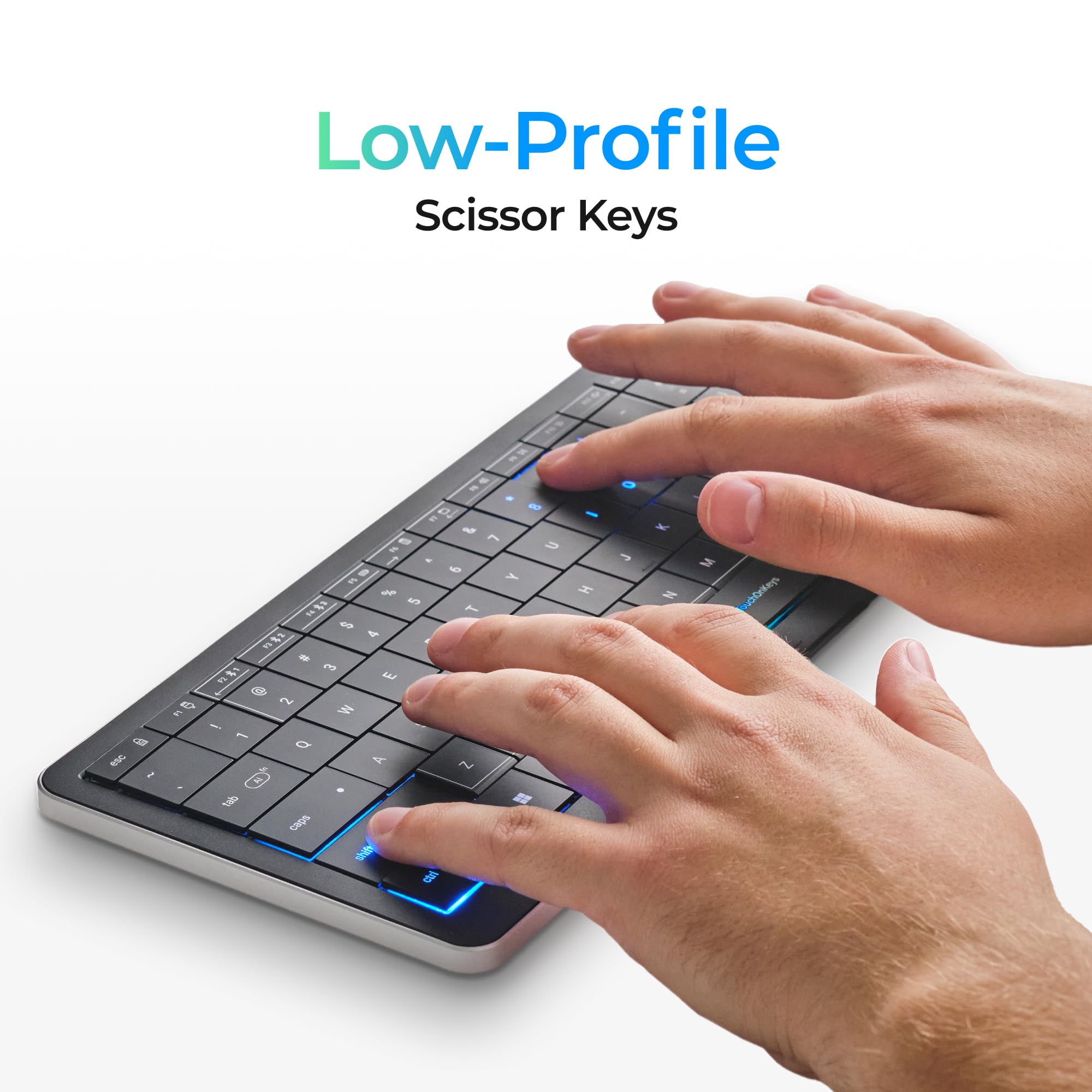 Amazon.com: Clevetura CLVX S Wireless Keyboard with Trackpad