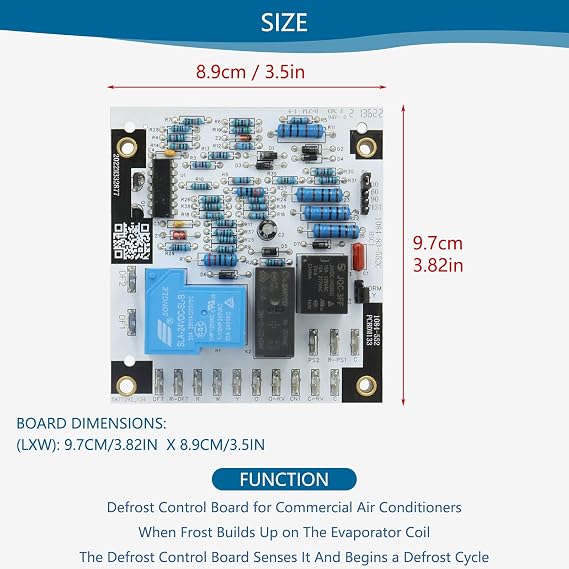 Upgrade PCBDM133S Defrost Control Board Replacement Goodman Furnace Control Board Part PCBDM133S,PCBDM133,PCBDM160S,PCBDM160 For HVACR Applications Model ANZ130181AA APD1424070M41AA